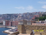 Widok na Neapol z zamku del Oro / panoramic view from the Castle del Oro