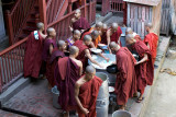 Lunch time at Maha Gandhayon Kyaung