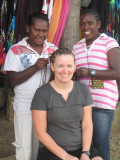 12 Jul 2010 Deborah gets some obligatory holiday braids