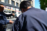 Officer G Pak, SFPD,  Blocks My Shot With His Massive Shoulders