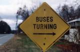 Buses Turning (Turners Falls, MA)
