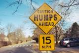 Caution Humps Ahead
