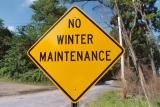 No Winter Maintenance (Fort Indiantown Gap PA)