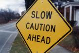 Slow Caution Ahead (Turners Falls MA)