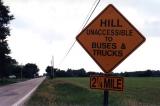 Hill Unaccessible to Buses Trucks (Troy, OH)