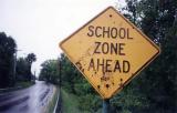 School Zone Ahead (Palmer, MA)