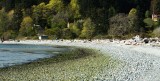 OVER THE YEARS THE BEACH HAS CHANGED  WITH MANY MORE STONES BUT STILL THE GREAT HALF MILE OF SANDBAR AT LOW TIDE.