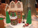 Gingerbread house at the Marriott