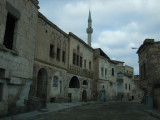 A street in the town of Uchisar, Cappadocia.