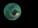 woman in the moon...