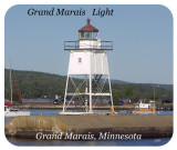 Grand Marais Light   mouse pad