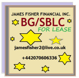 Bg/Sblc for lease