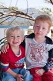 Remy & Gabriel at Diggers Beach, Coffs Harbour