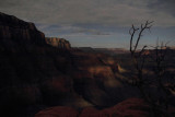 Looking west from S. Kaibab Trail just past Cedar Ridge