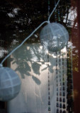 Through the window - just now