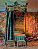 Bed and Tapestries
