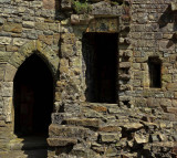 Caernarfon Castle door and windows