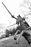 Statue in Giardini Indro Montanelli