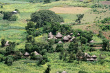 Typical Ethiopian village