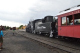 5b 488 and train get to station in Chama