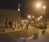Night Lights leading the the mosque at Jaffa Port.jpg