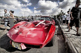 Restored Corvette at Club 5