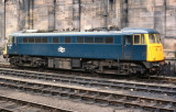 Class 85015 at Carlisle - May 1987.