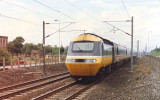 Class 43 approaching Thirsk at 120mph - August 1989.