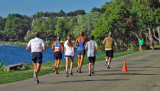 Half Marathon 9-2-12 runners on Lawson Dr2.jpg