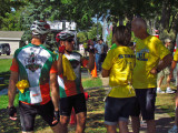 Half Marathon 9-2-12 conversing with lead bikers.jpg