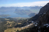 Vierwaldstttersee (Lake Lucerne) from the Pilatus cable car 
