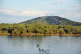 The wide Buna River, which flows from Lake Shkodr to the Adriatic