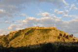 Rozafa Castle in the late afternoon