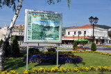 Trg Isa Bega Isakovica , the main square of Novi Pazar