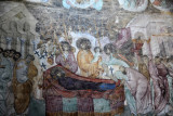 The famous fresco of the Dormition of the Virgin, Sopoćani Monastery