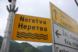 The river Neretva in Konjic
