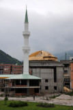 A new mosque under construction in Konjic
