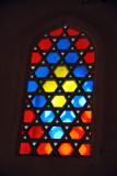 Colorful glass window, Koski Mehmed-Pasha Mosque