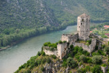 Citadel of Počitelj overlooking the river Neretva