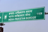 Indian-Pakistan border, 1 km