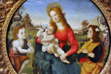Circle of Rafael, Virgin and Child with St. John the Baptist and an Angel