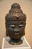 Bronze Buddha head, China