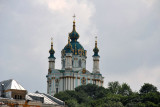 St. Andrews Church from the base of the hill, Kiev