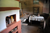 Interior of the Popivka Farmstead, Pyrohiv Museum of Folk Architecture