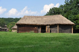 Gristmill from Arkhypivka village, Chernihivska Region - half log house and half tupchak