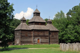 Church of the Resurrection (Voskresenska), 1789, Pyrohiv Museum of Folk Architecture