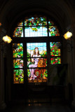 Stained glass window, Grand Hotel Lviv