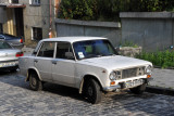 An old Lada, Lviv