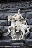 Sculpture on the Black House, Rynok Square 4, Lviv