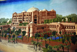 Mural of the Emirates Palace Hotel